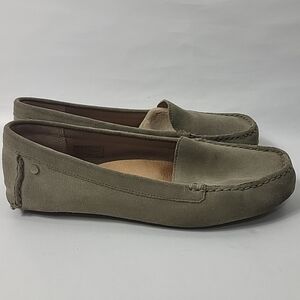 UGG Australia Milana II Driver Loafers Tan 1096572 Suede Leather Flats Size 8